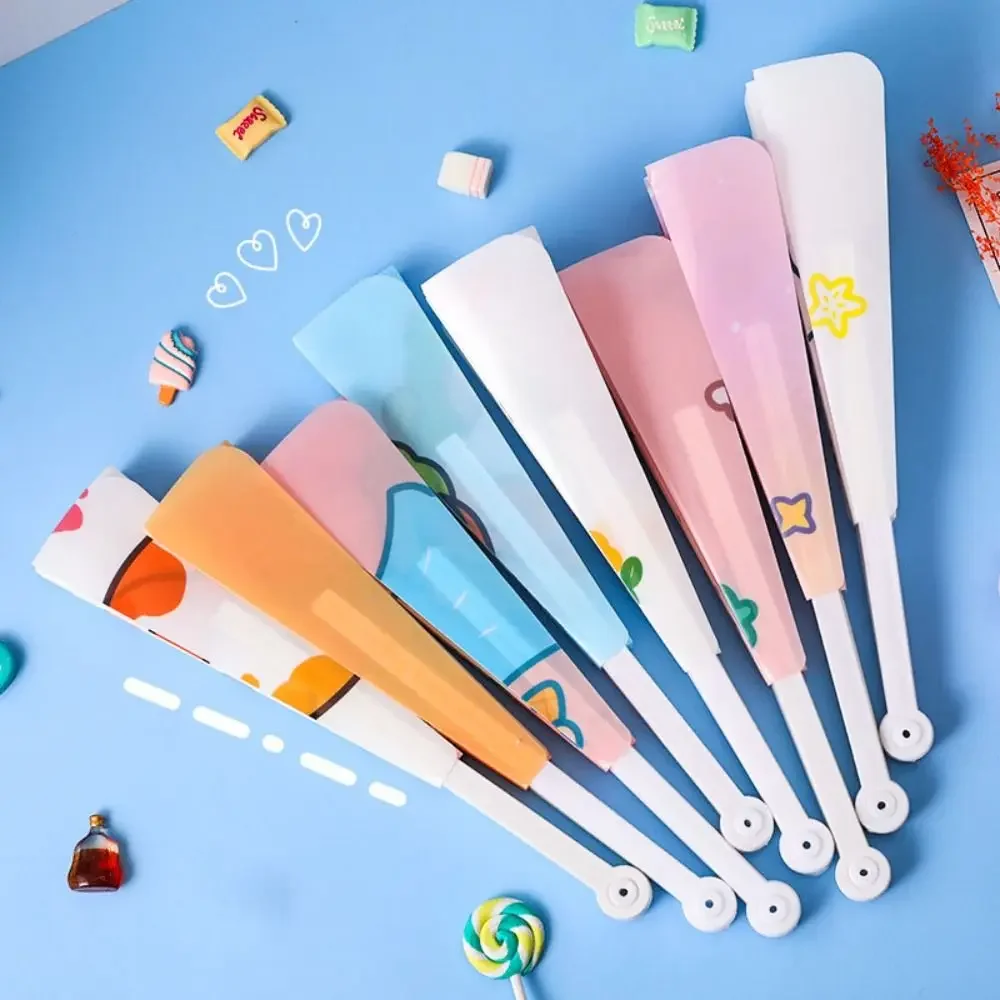 Adorable Cartoon Folding Fan - Decorative and Portable Handheld Fan Gift