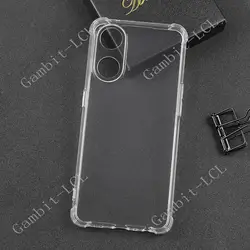Shockproof Soft Silicone TPU Anti-Fall Case for OPPO Reno8 T 5G (WHITE)