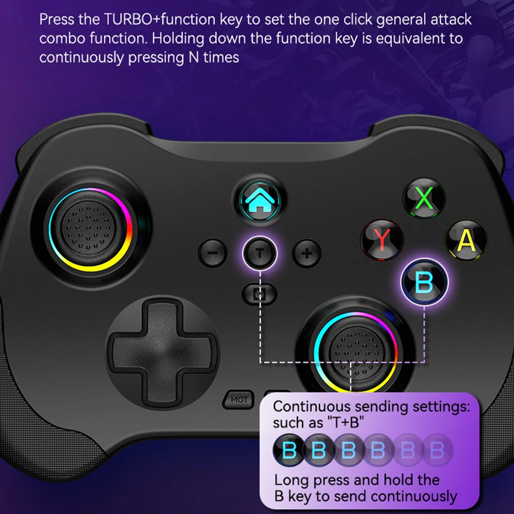 RGB     Ʈѷ,  5.0 6   , ȵ̵ IOS MFi PC PS3 PS4 ġ ׼