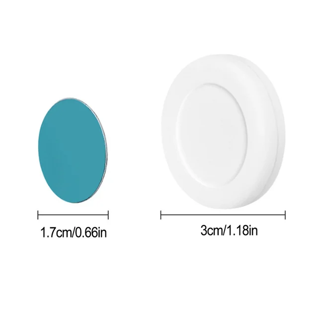 2Set Mágneses Horgok Falra Tartó Erős Mágnes Horog Hűtőszekrény Matrica Távirányító Tároló Otthoni Szervező - Image 6