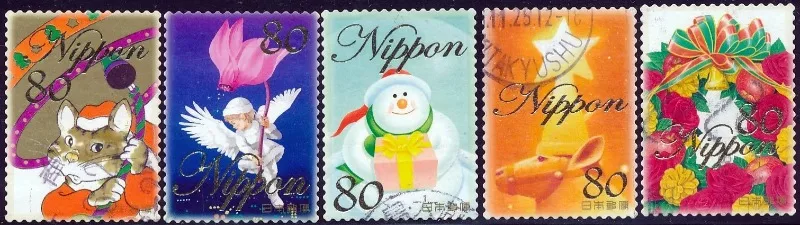 Japan Post Stamp,G18,2006, Regards To The Winter,Stamp Collection,Real Original,Good Condition Collection