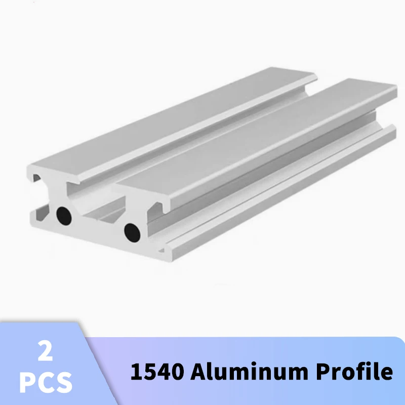 2PCS 1540 อลูมิเนียมโปรไฟล์ Extrusion มาตรฐานยุโรป Anodized Linear Rail อลูมิเนียม Extrusion 1540 โปรไฟล์สําหรับ CNC 3D เครื่องพิมพ์ P 1