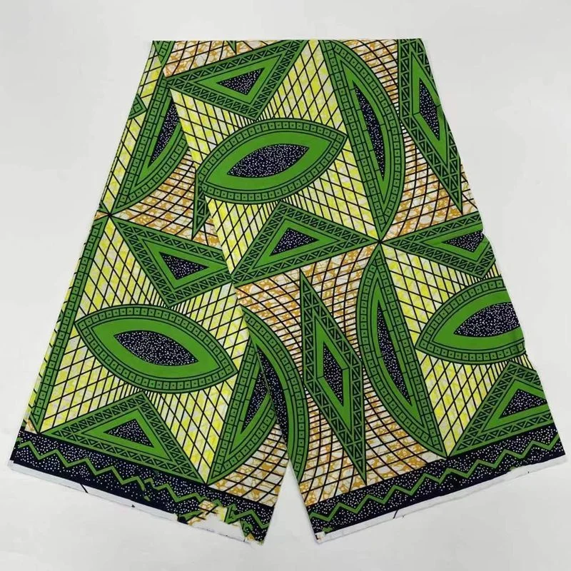 

Most popular Veritable African Wax Real Fabric 100% cotton Ghana Nigeria Style 6 yards High Quality Ankara Prints wax Material