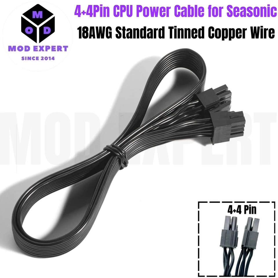 Modular Power Cable for Seasonic X-850, X-750, X-650 KM3 Power