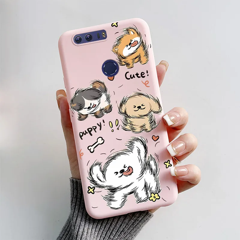 Cute Cat & Funny Dog Silicone Soft Back Cover -