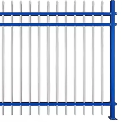 Fencing Garden Trellis Gates Durable Green  aluminium 2.4m galvanized steel d palisade security fencing with Best Quality 3
