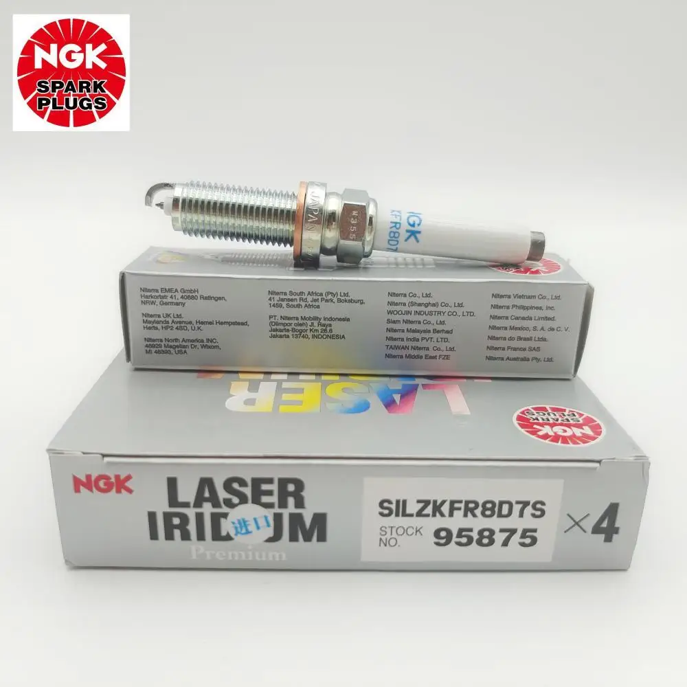 Bougie d'allumage NGK Laser Iridium, paq. 1