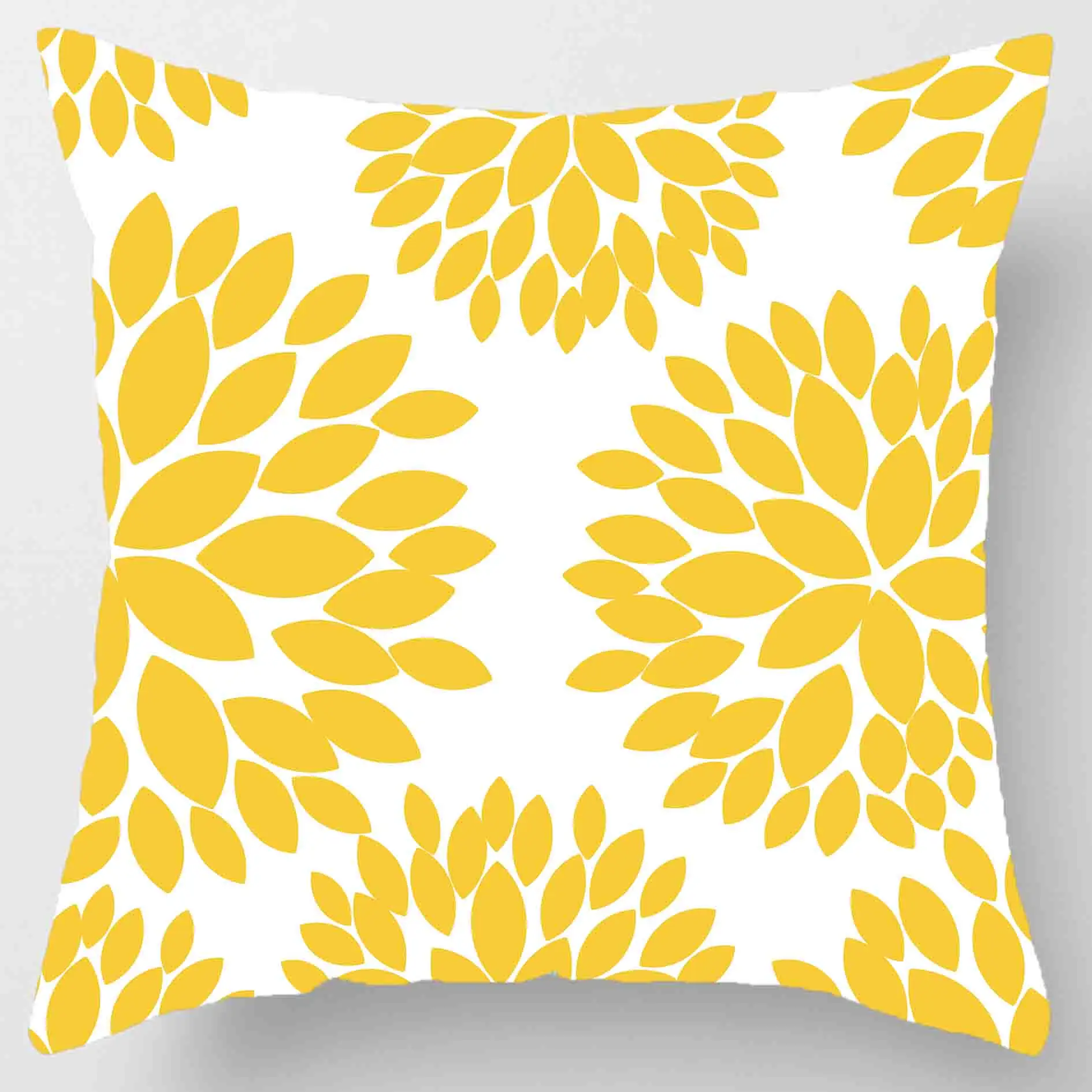 High-end fabric 45* 45cm pillow case home decoration cushion cover Geometric style home living room sofa pillow case Polyester p 3