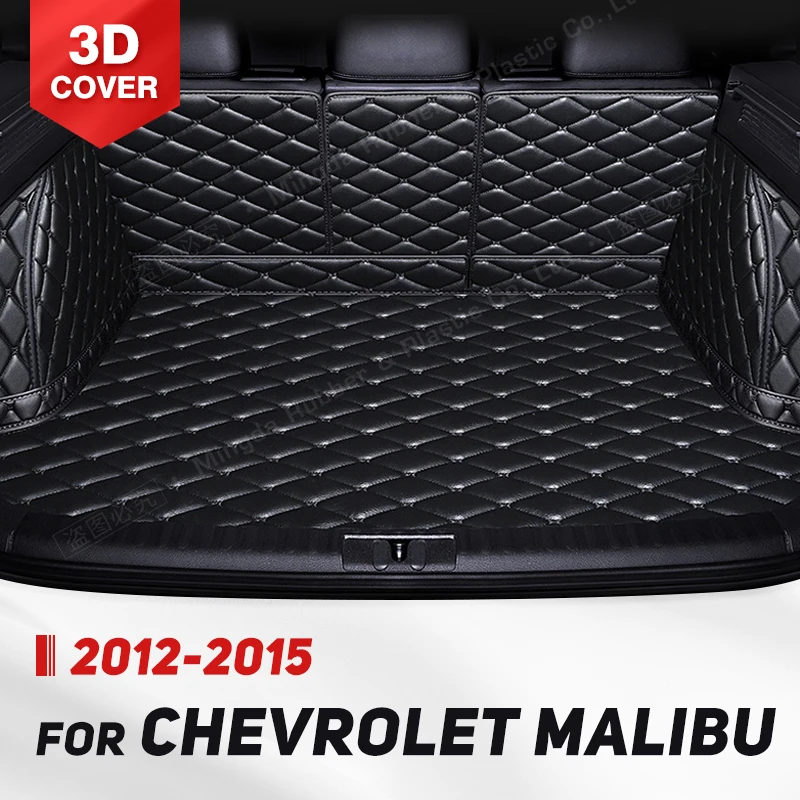 

Автомобильный коврик для багажника с полным покрытием для Chevrolet Malibu 2012-2015 14 13, автомобильная Накладка для багажника, протектор для салона автомобиля, аксессуары