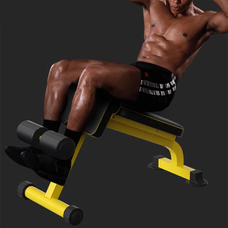 Multifunction Compact Adjustable Roaman Chair, Ab/Back Hyper Bench, One Key for Store and Less Room