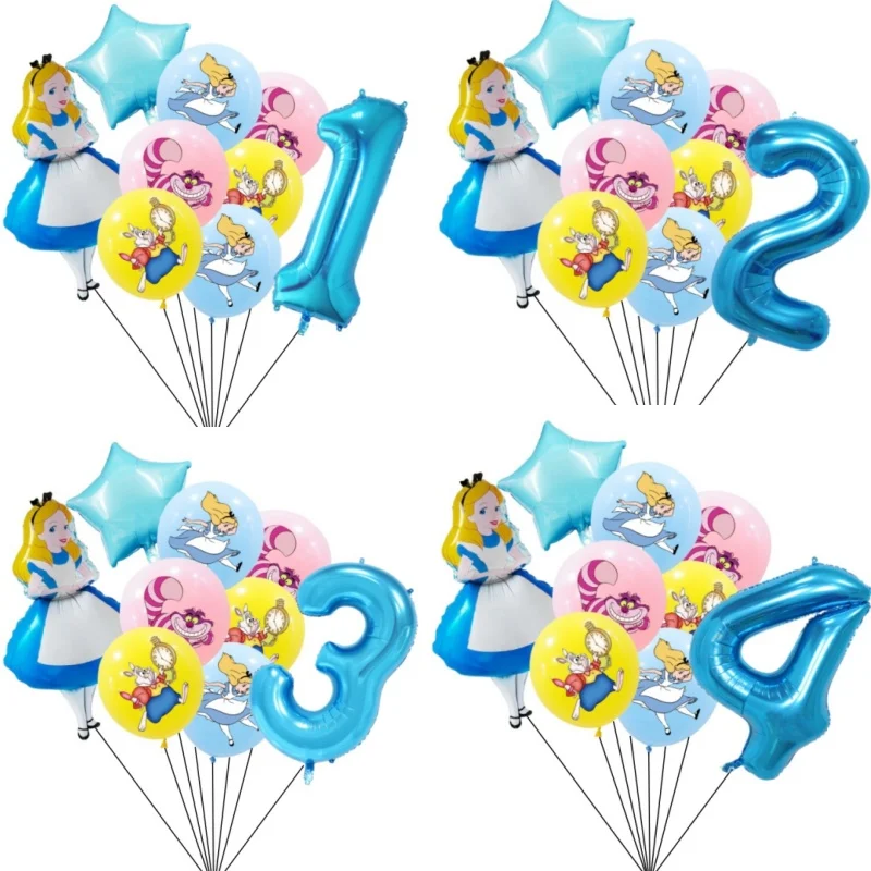 Alice in Wonderland Balloon Set 1