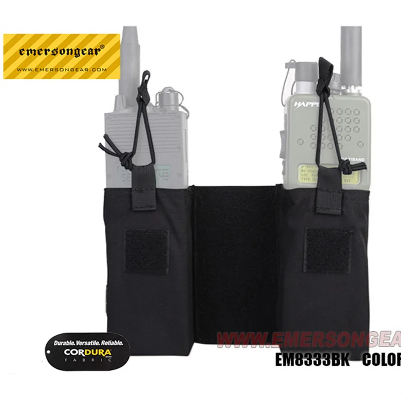 EMERSON MOLLE JPC MBITR Radio Pouch Set Multicam EM8333