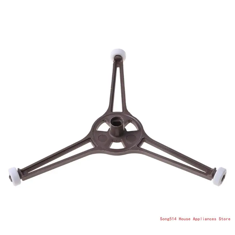 Microwave Turntable Ring Roller Support Glass Turntable Plate Holder Stand Triple Arm For Cookware Parts 95AC microwave oven spare parts