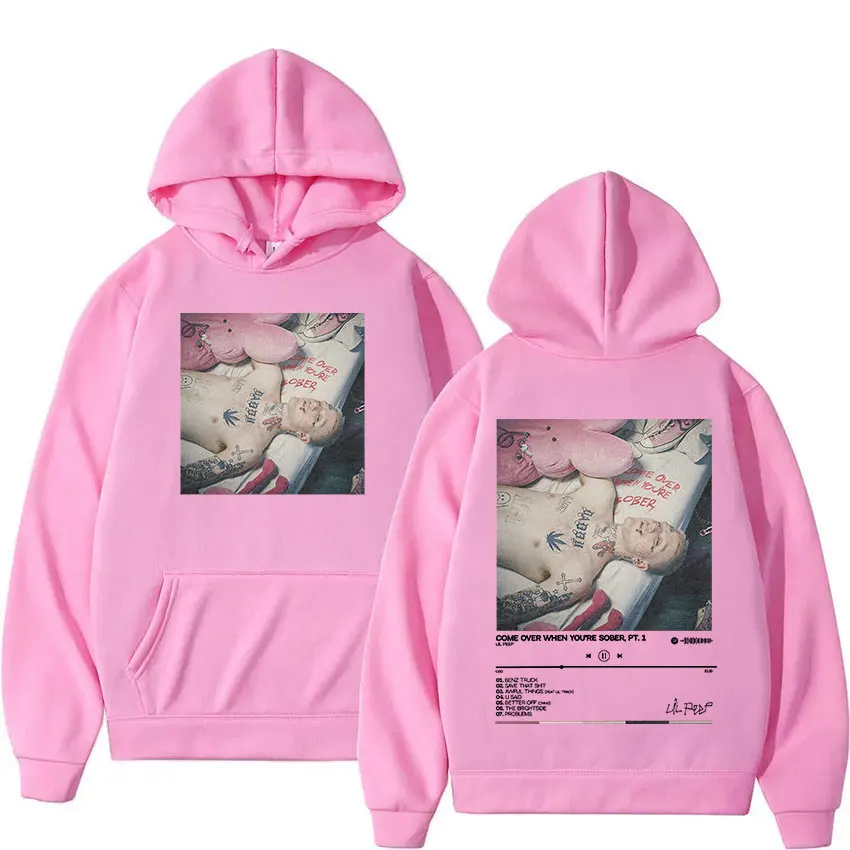 thumbnail image 1 of Sudadera con capucha de rapero Lil Peep para hombre y mujer, jersey de moda de alta calidad, Sudadera con capucha de gran tamaño, ropa de calle Retro Hip Hop, 1 of 3