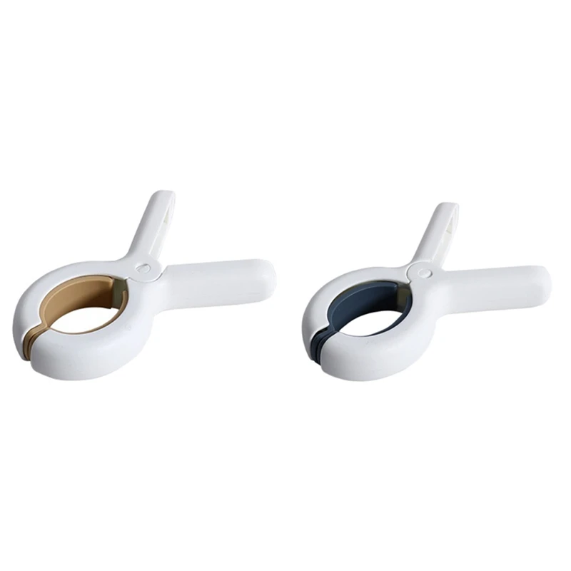 

Clothespin Double-Layer High Elastic Plastic Windproof Clip Sheet Drying Fixing Clip Quilt Clip 6PCS