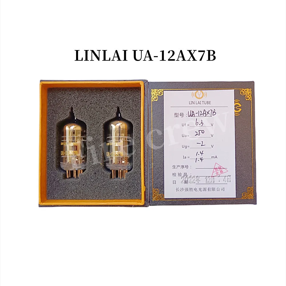 소방 승무원 LINLAI UA 12AX7B 12AU7 12AX7 ECC83 ECC82 진공관 B759 7025 B749 HIFI 오디오 밸브 튜브 증폭기 용 DIY 일치