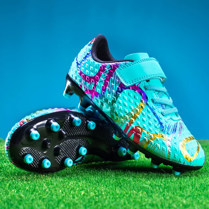 Stylish Children's Low-top Football Boots - Non-slip and Wear-resistant Sports Footwear
