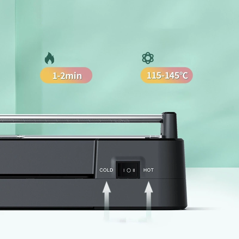 A3 Laminator Machine for Laminating Photo Cards Portable Thermal Lamination Paper Cutter