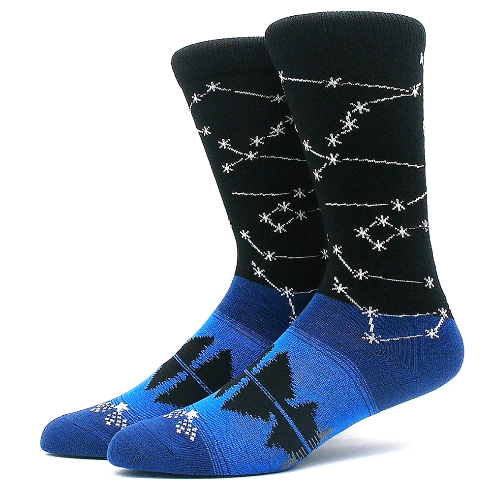 해피 재밌는 양말 남성과 여성의 외계인 양 패턴 Sokken Diversidos Jacquard Calcetines 남여 힙합 스케이트 보드 양말
