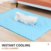 Dog Cooling Bed Mat Summer Pet Pad Mats For Dogs Cat Blanket Sofa Breathable Washable 8 Size for Small Medium Large Dogs Puppy 2