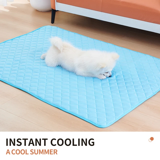 Dog Cooling Bed Mat Summer Pet Pad Mats For Dogs Cat Blanket Sofa Breathable Washable 8 Size for Small Medium Large Dogs Puppy 2