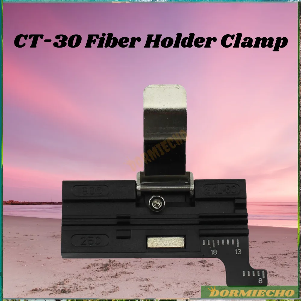 

100% New CT-30 Fiber Holder Clamp Fixture Cleaver Covered Wire /Bare Fiber/Pigtail Triple Shealth Fiber Cleaver Free Shipping