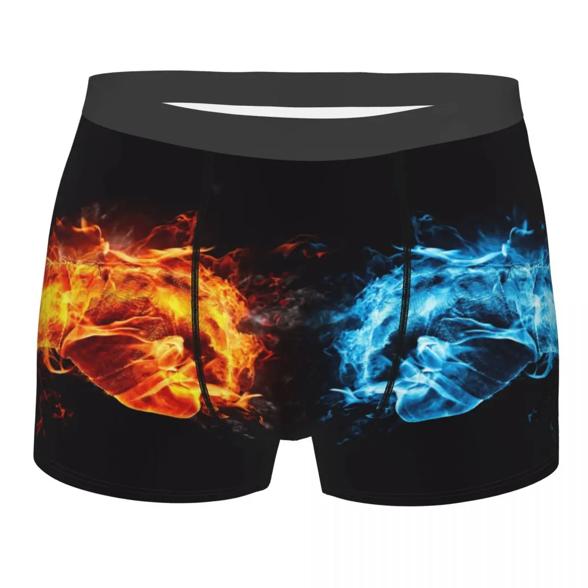 

Funny Boxer Abstract Coolful Shorts Panties Briefs Men's Underwear Breathable Underpants for Homme Plus Size