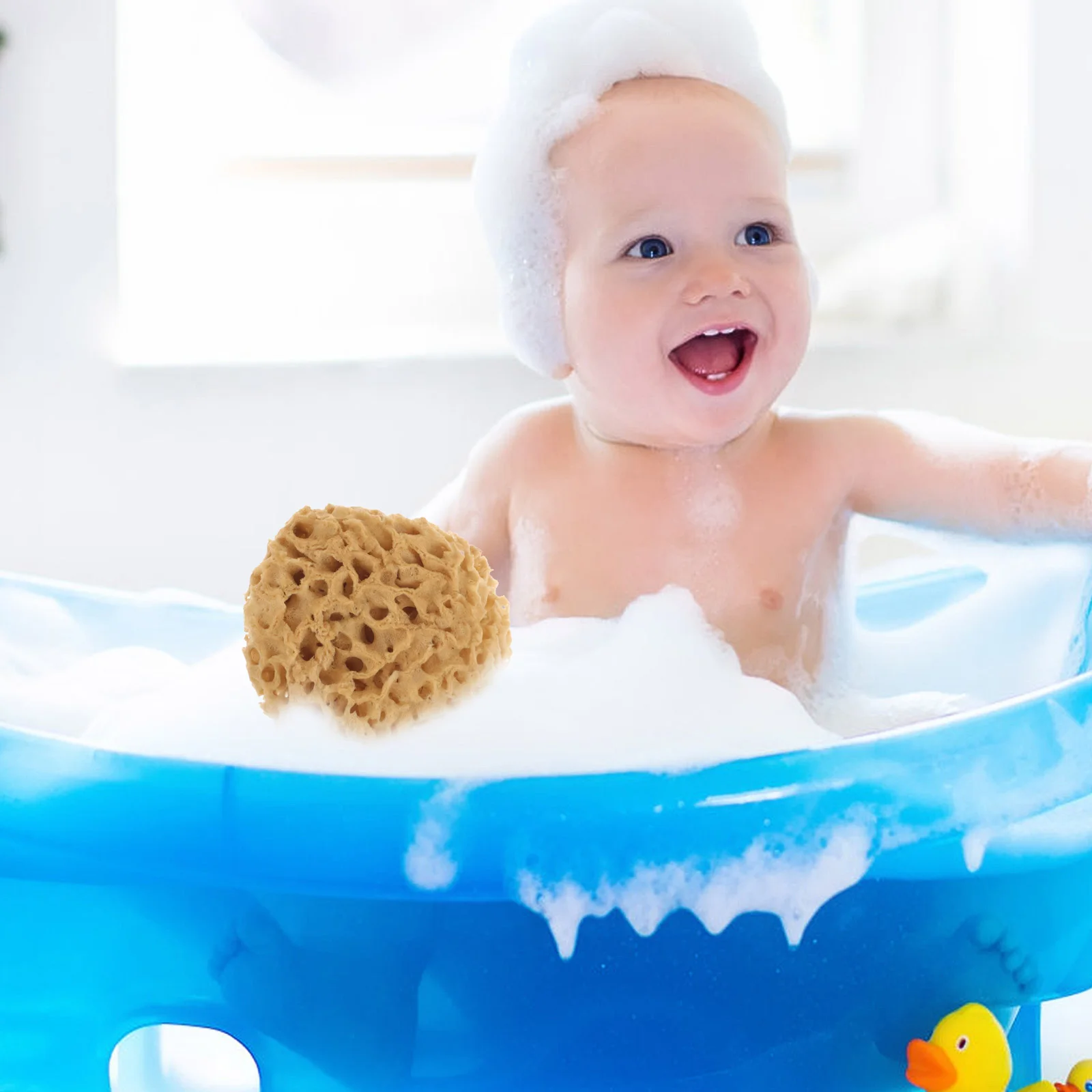 

Greek Natural Sponge Body Exfoliating Bath Ball Sponges Household Honeycomb Scrubber Shower Bathing Skin Wash