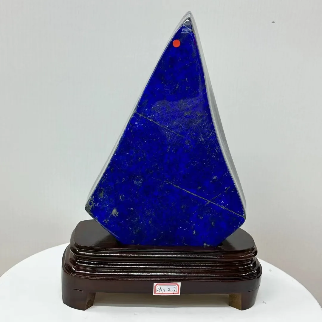 TOP Quality Natural Lapis Lazuli Original Raw Mineral Specimen Rock Crystal Furnishings Healing Apartment Decorate Smooth Stones 5