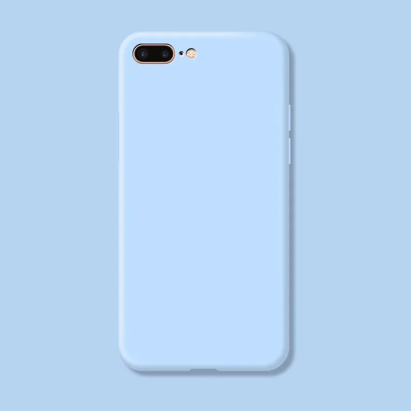 Für iphone 8 Plus Fundas Original Fall Für iphone 8 iphone 8 Plus Stoßfest TPU Flüssigkeit Silikon Schutzhülle Telefon Zurück Abdeckung fall – Detail 7