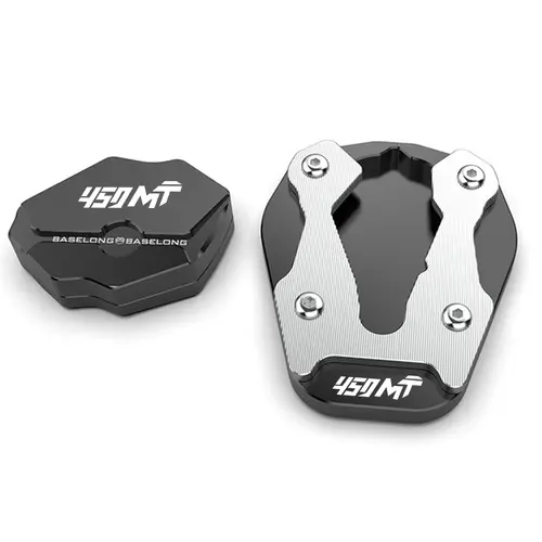 For CFMOTO 450MT MT450 Ibex 450 MT 2024 2025 Motorcycle Side Tripod Side Kick Aid Clip Kickstand Assistive Device Enlarge Pad - Image 12