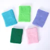 1PC Colorful Cotton Unisex Sport Sweatband Wristband Wrist Protector Gym Running Sport Safety Wrist Support Brace Wrap Bandage 3