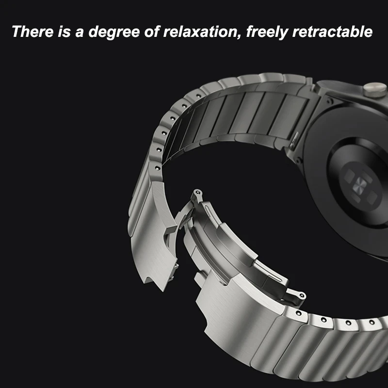 سوار فولاذي غير قابل للصدأ لساعة هواوي 5 46 مللي م...