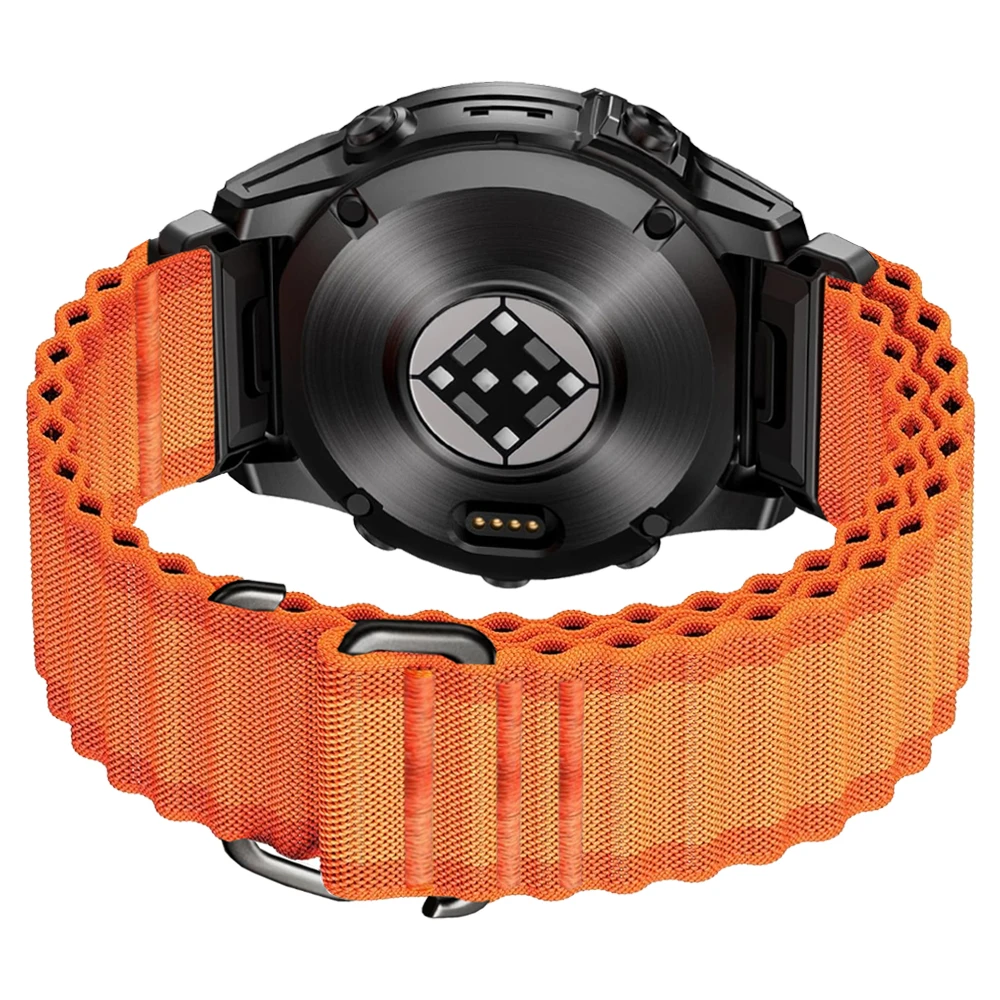 Versatile QuickFit Nylon Fabric Watch Strap - 22mm/26mm Adjustable Band