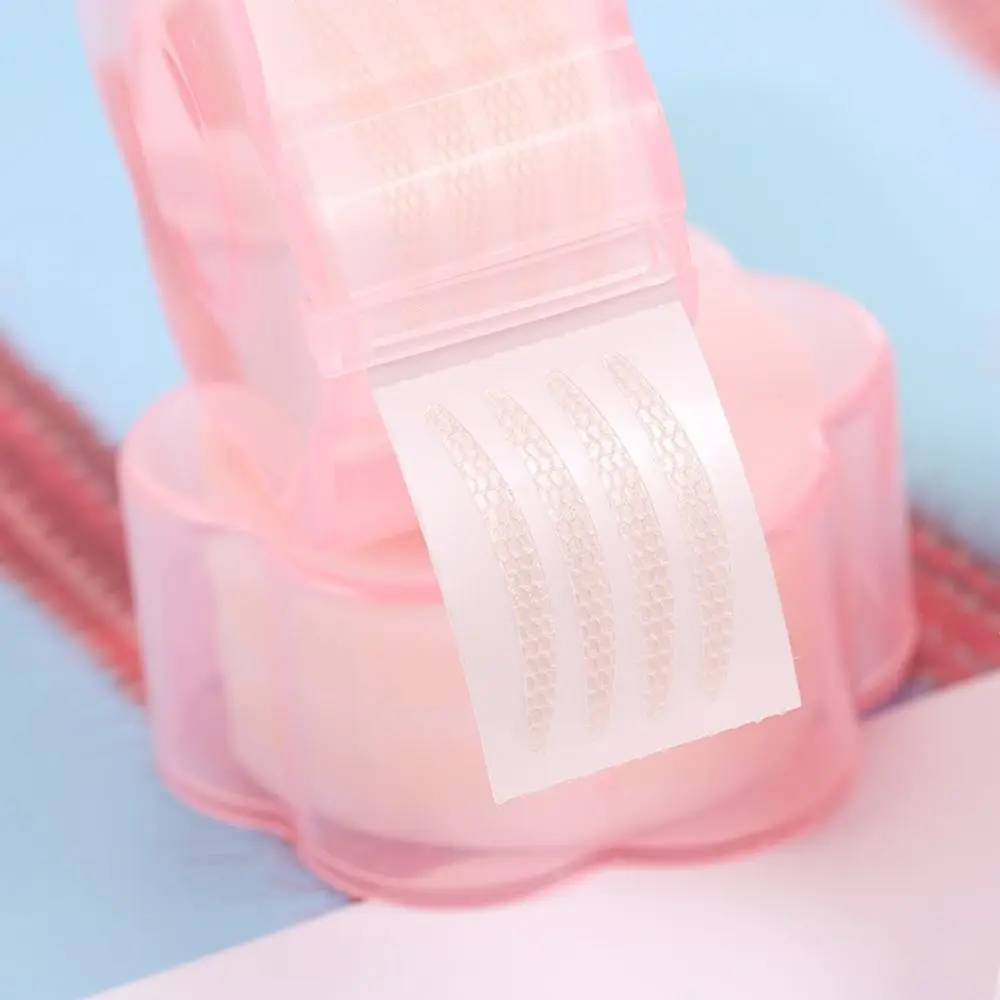360Pcs Breathable Invisible Lace Eyelid Sticker S/L Fold Mesh Eye Stickers Big Eyes Transparent Eye Lift Strips Women