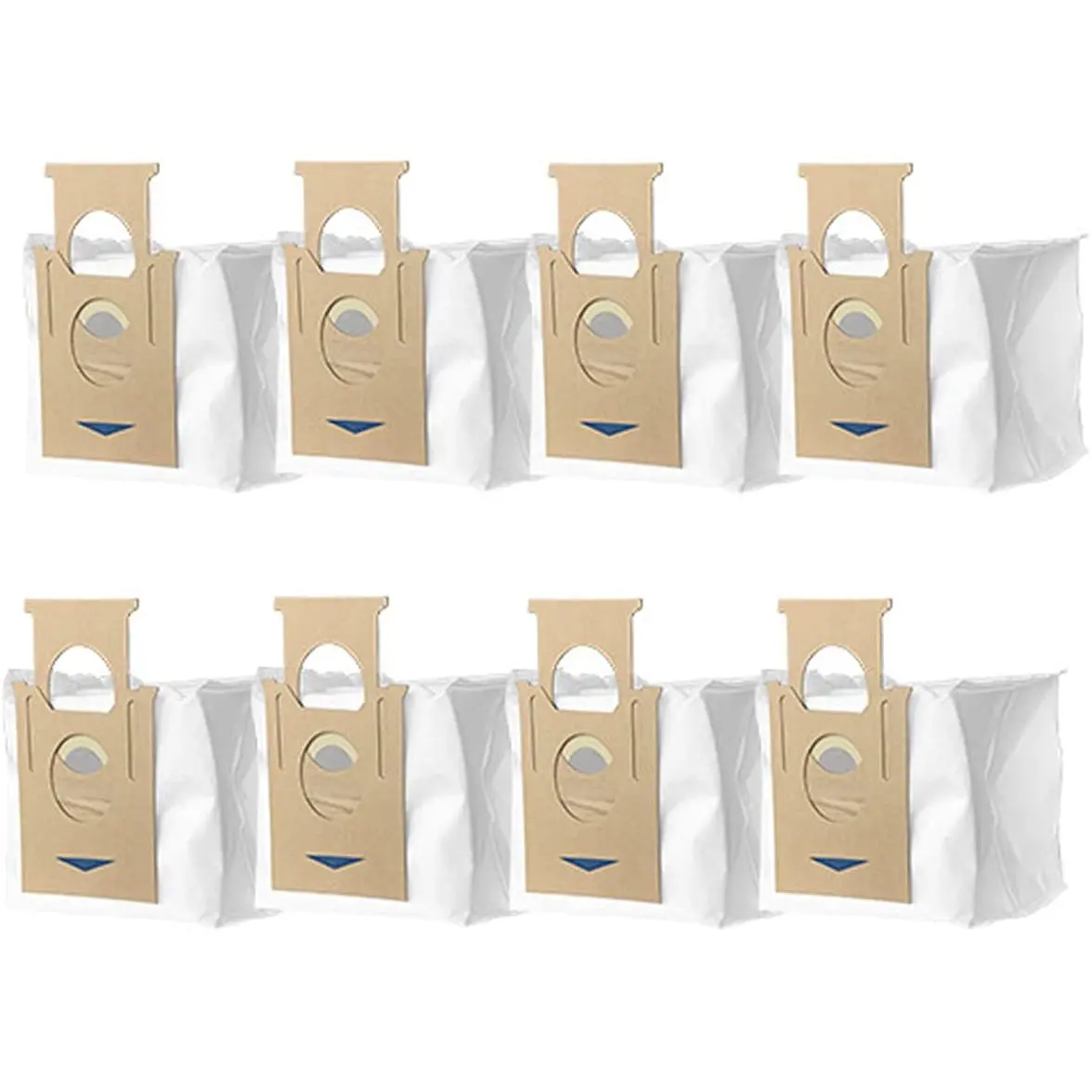 

8 Pack Dust Bags Accessories Replacement Parts for Yeedi Vacuum Station Yeedi Vac Max Vacuum Cleaner Accessories