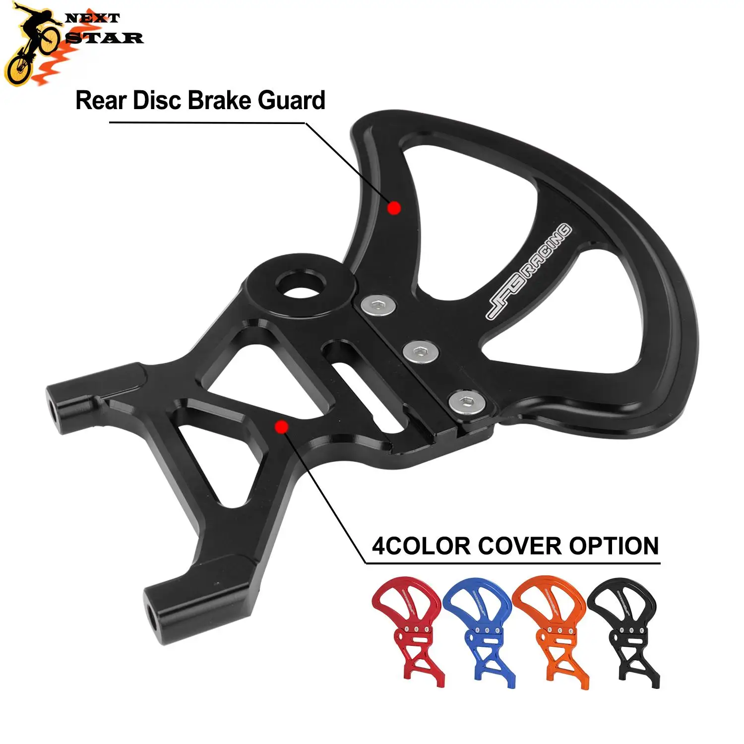 

Motorcycle CNC Rear Brake Disc Rotor Guards Protector For Segway X160 X260 Surron Sur-Ron Light Bee S X Electric Dirt Bike
