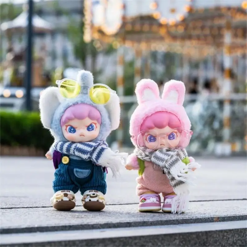 ペラップ ドール ぬいぐるみ ドラ-ぬいぐるみベルベットブラインドボックスビニール人形、ふわふわ