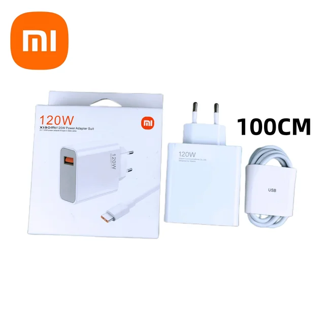 CARREGADOR XIAOMI TURBO ORIGINAL 13T 120W