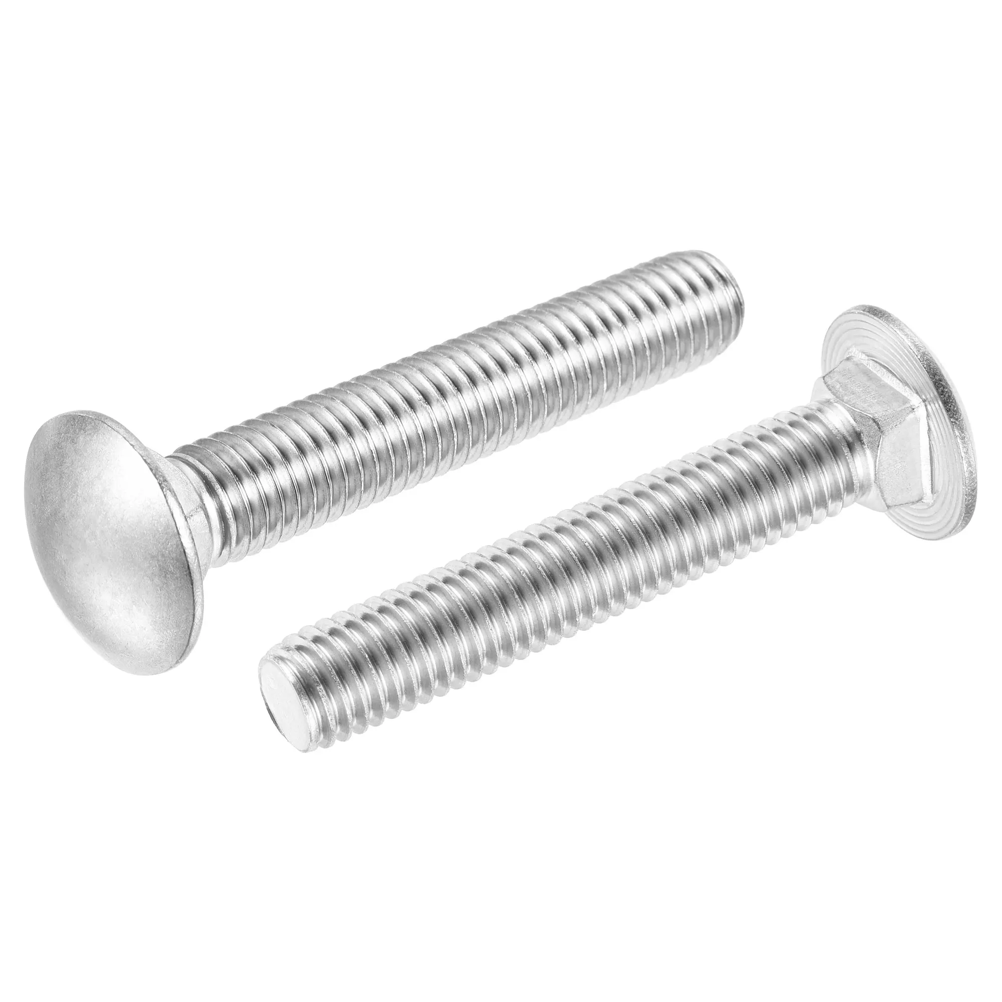 Uxcell 1 2 13x3 Carriage Bolt Round Head Square Neck 304 Stainless 