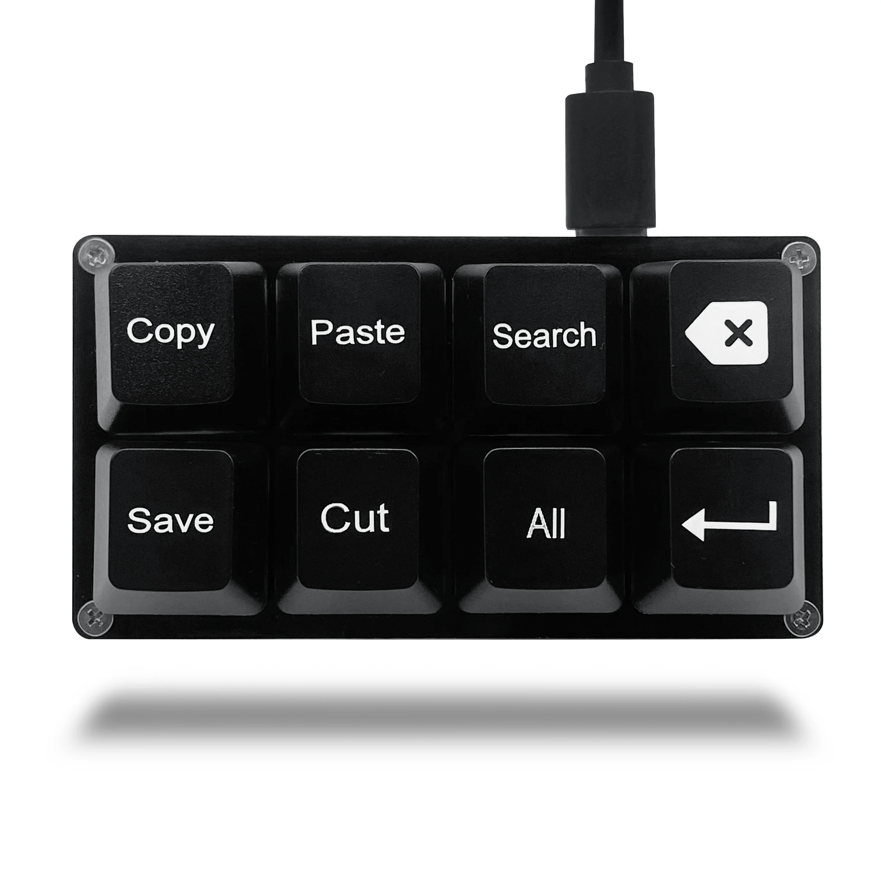 Compact Programmable Mechanical Keypad with Customizable Shortcut Keys