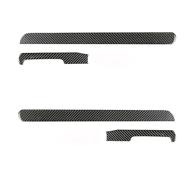 For VW Golf 6 MK6 Car Carbon Fiber Center Control Panel Air Vent Gear Shift Frame Headlight Switch Ashtray Box Cover Inner Trim