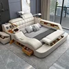 Frame Upholstered Bed Handles Unique Double Modern Children Bed Luxury Sleeping Muebles Para El Hogar Bedroom Decoration 1