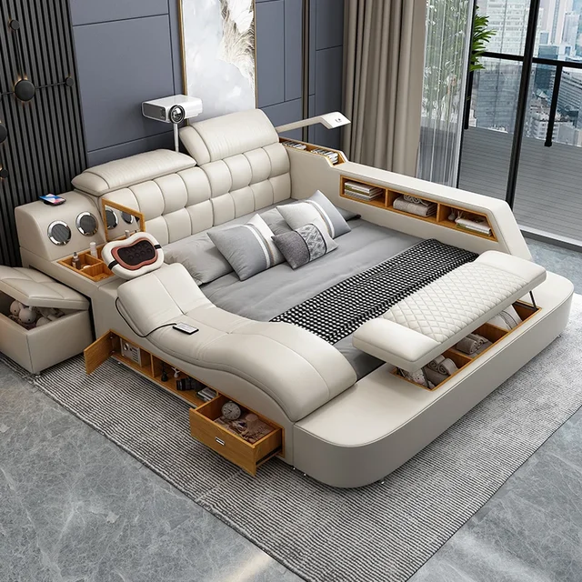 Frame Upholstered Bed Handles Unique Double Modern Children Bed Luxury Sleeping Muebles Para El Hogar Bedroom Decoration 1
