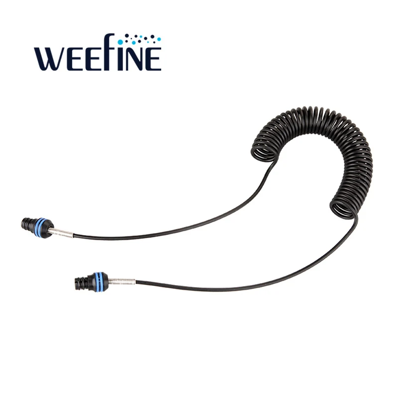 Weefine WFA03 Remote Controller WFA14 Fiber Optical Cable for Scuba Diving Waterproof Underwater Photography