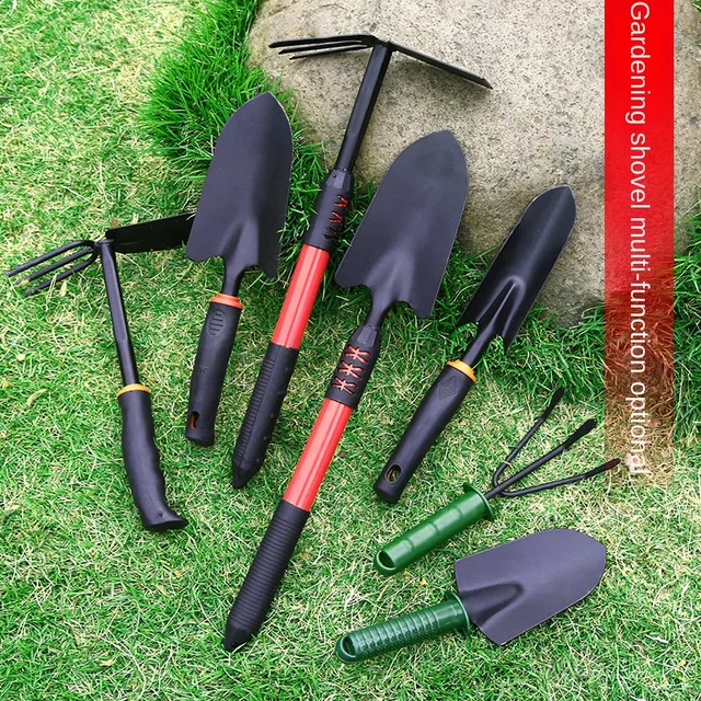 Mini Otthoni Kertész Szerszámkészlet Kis Lapátos Gereblye -Lapát Ásó Talajnövelő Virágok Cserepes Növények Szerszám - Image 2