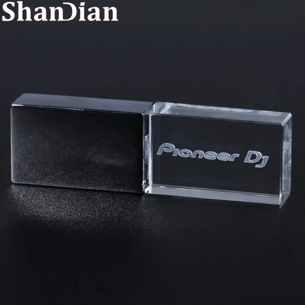Nova Marca Usb Flash Drive de Alta Velocidade Escrita Leitura Memory Stick Colorido Levou Luz Pioneira dj Premium Pendrive 32gb 64gb 128gb