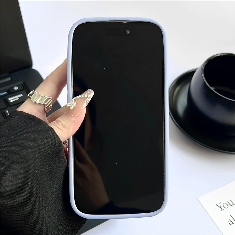 Cute 3D Clouds Soft Silicone Case For iPhone