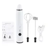 Mini Electric Handheld Milk Frother Electric Blender with USB Electrical Maker Whisk Mixer for Milk Frother Cappuccino 6