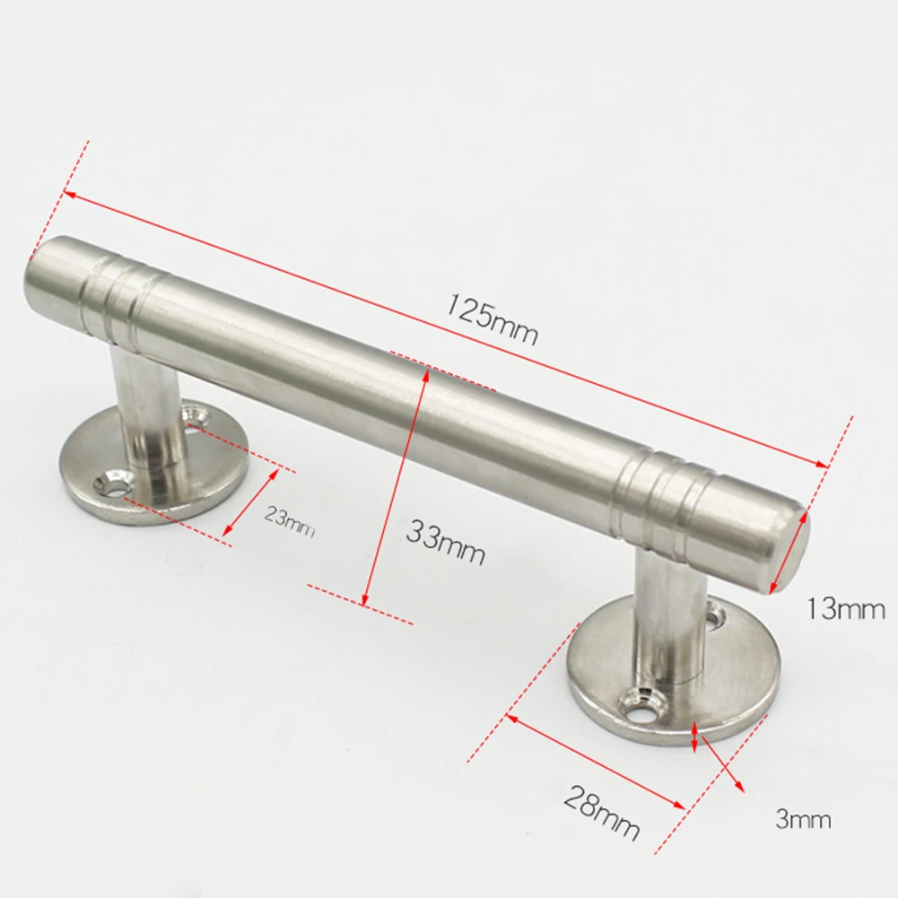 Description Picture 5 of itemVintage Style Double Iron Door Handle Adjustable Stainless Steel Installation Screws Included Suitable For Various Doors